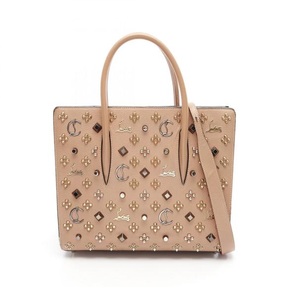 Christian Louboutin Handbags - Christian Louboutin Tote Patent Bag Pink PALOMA Leather